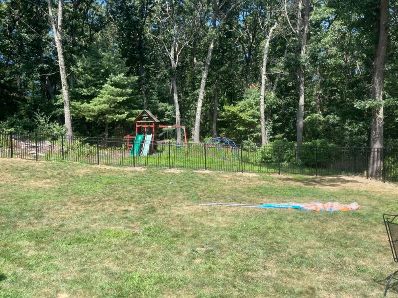 6 Ft High Aluminum Fence Panels