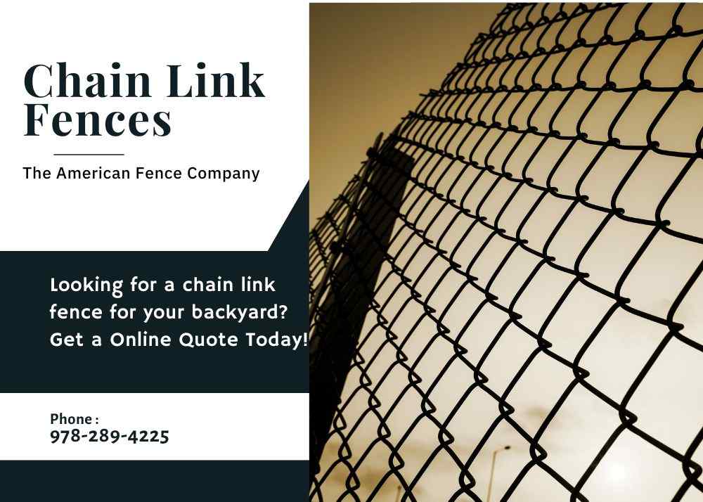 Chain Line Fence Company Near Me
