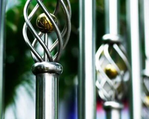 Galvanized Steel Fence Panels